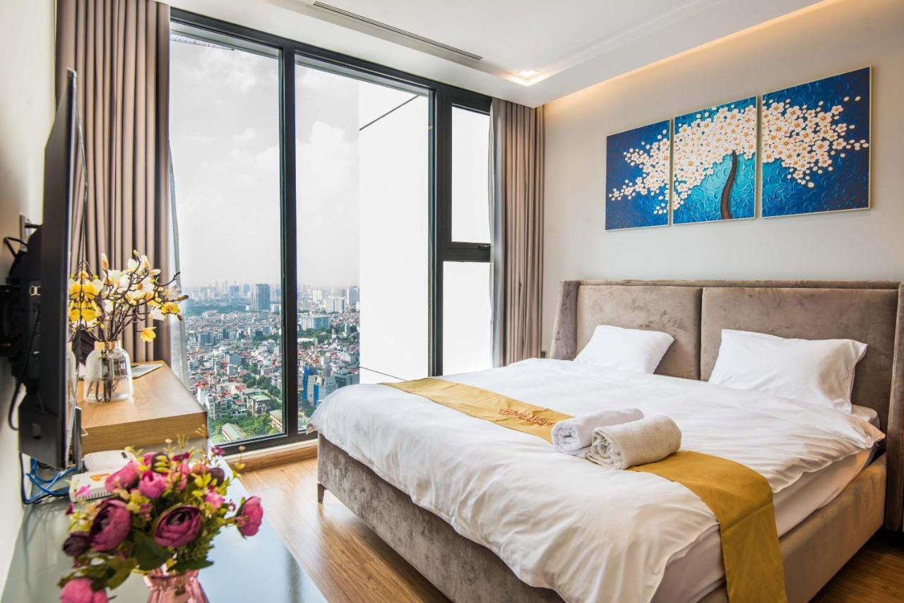 Hi-Home Suites - Vinhomes Metropolis Hanoi Exterior foto